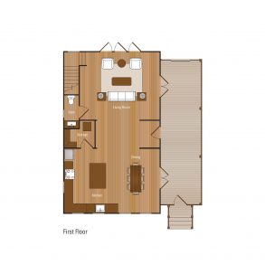 3 Bedroom First Floor Floorplan