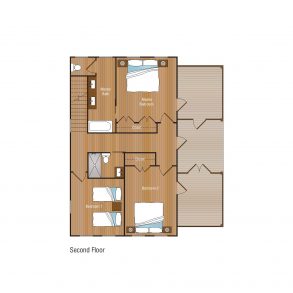 3 Bedroom Second Floor Floorplan